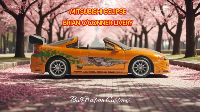 Mitsubishi Eclipse Brian O Conner Livery