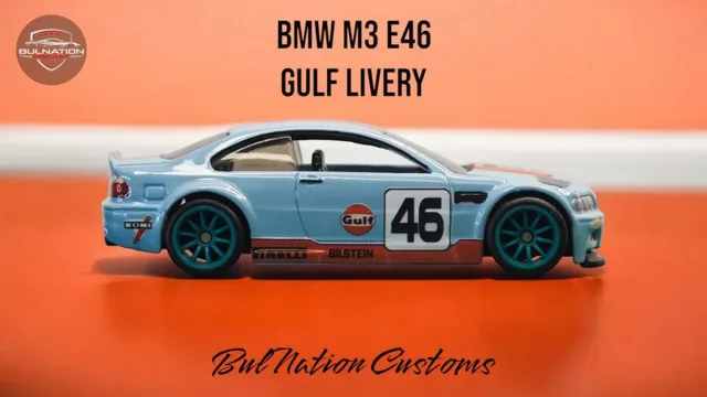 Bmw M3 E46 Gulf Racing