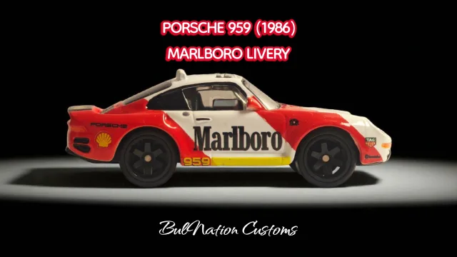 Porsche 959 Marlboro Livery
