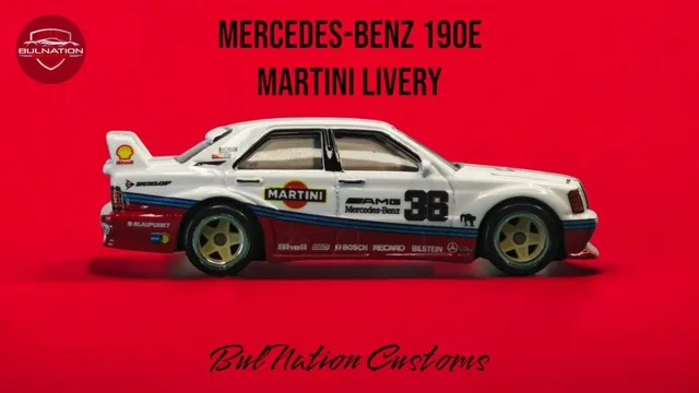 Mercedes Benz 190E Martini Racing