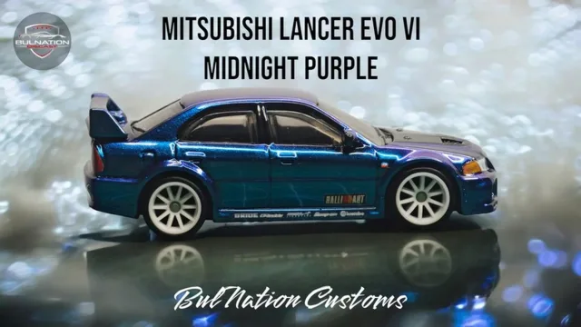 Mitsubishi Lancer Evo Vi Midnight Purpe