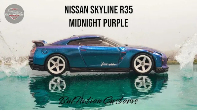 Nissan Skyline Gt R R35 Midnight Purple