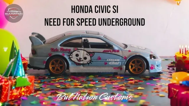 Honda Civic Si Nfs Underground Neko Racing