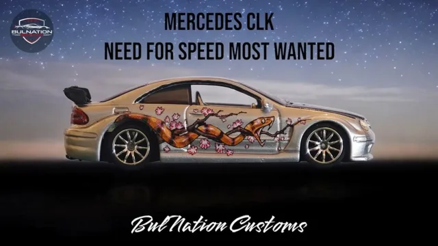 Mercesed Benz Clk Nfs Most Wanted