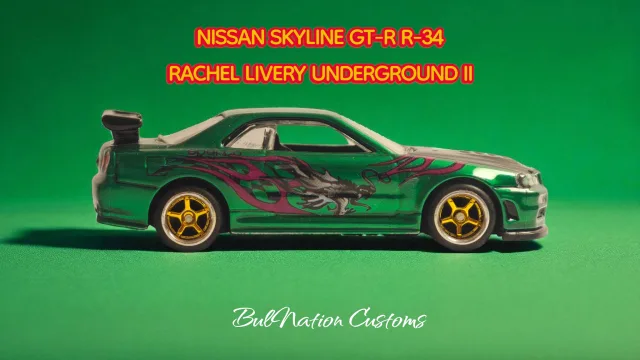 Nissan Skyline Gt R R34 Need For Speed Underground 2 Rachel Livery