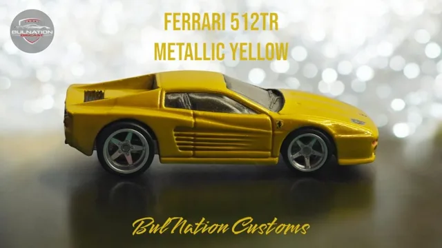 Ferrari 512Tr Metallic Yellow