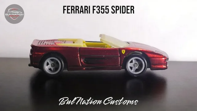 Ferrari F355 Spider Red Chrome
