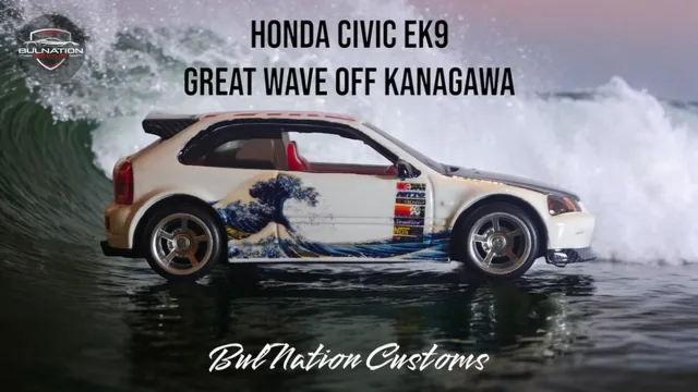 Honda Civic Ek9 Great Wave Of Kanagawa