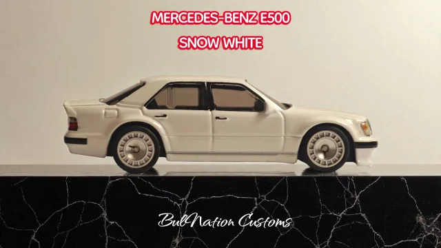 Mercedes Benz E500 Snow White