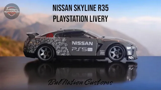 Nissan Skyline Gt R R35 Playstation Livery