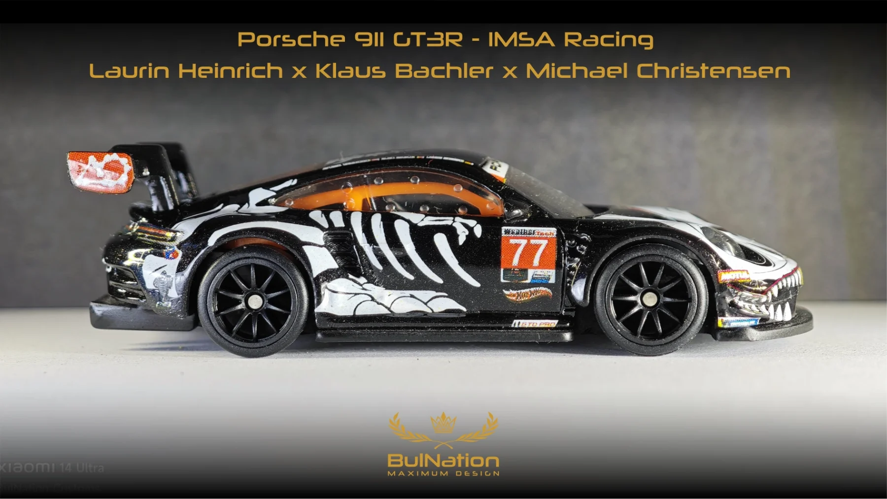 Porsche 911 GT3R - IMSA Racing - Laurin Heinrich x Klaus Bachler x Michael Christensen