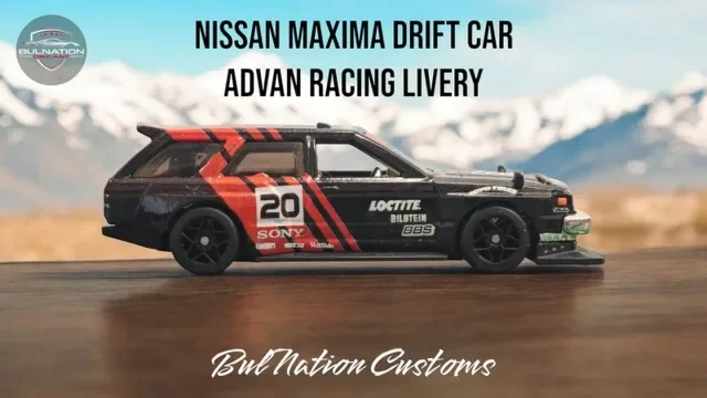 Nissan Maxima Drift Car - Advan Racing