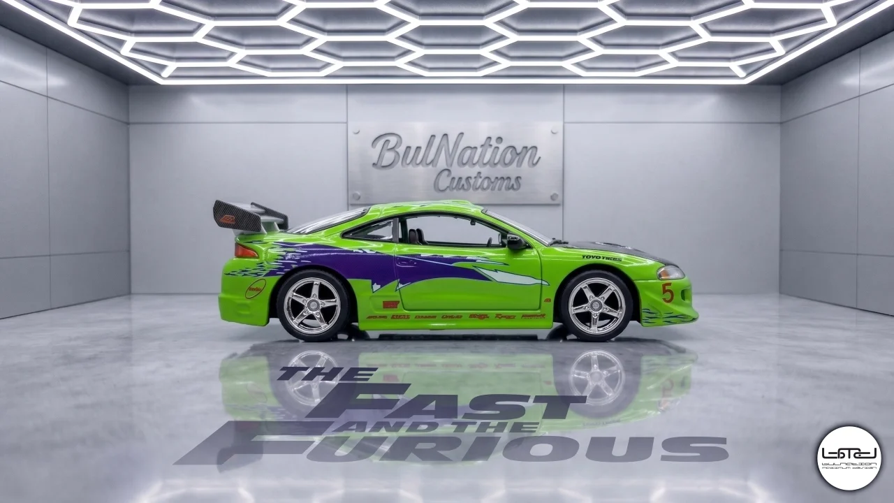 Mitsubishi Eclipse 1995 - Fast & Furious - Fast & Furious - Brian O'Conner Tribute