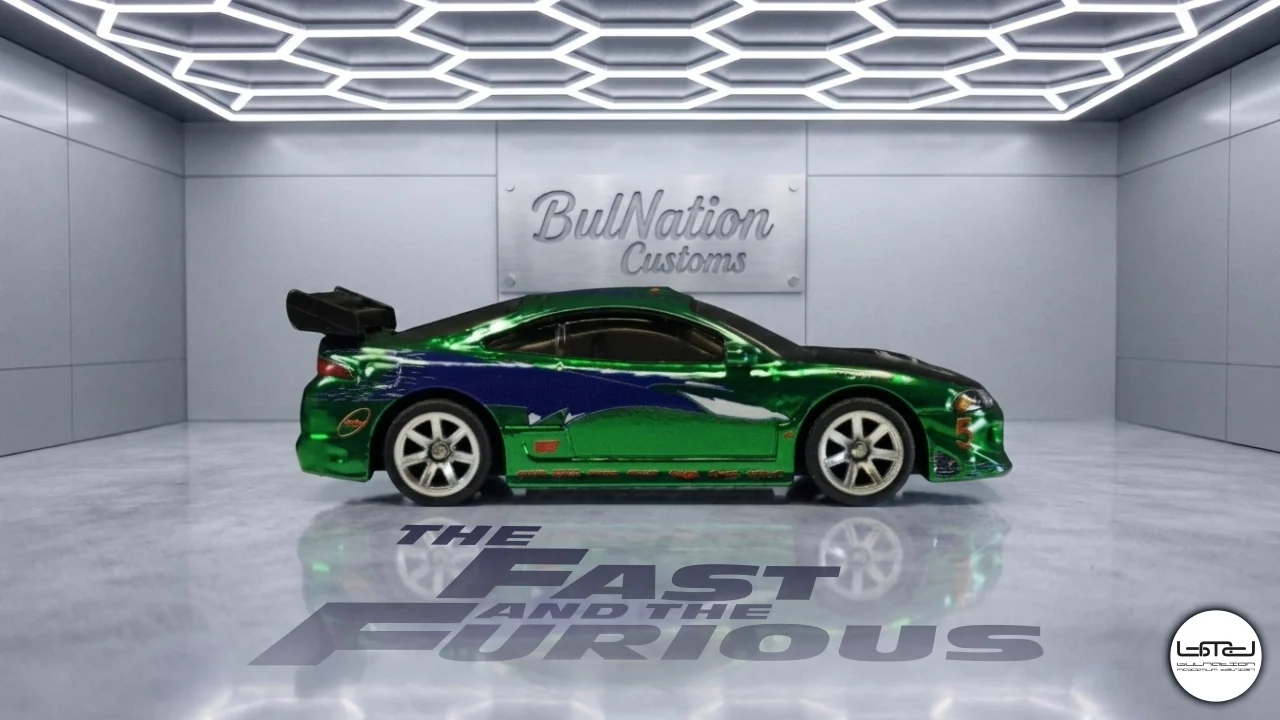 Mitsubishi Eclipse 1995 - Fast & Furious - Fast & Furious - Brian O'Conner Tribute