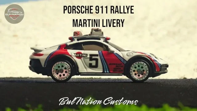 Porsche 911 Rallye - Martini racing