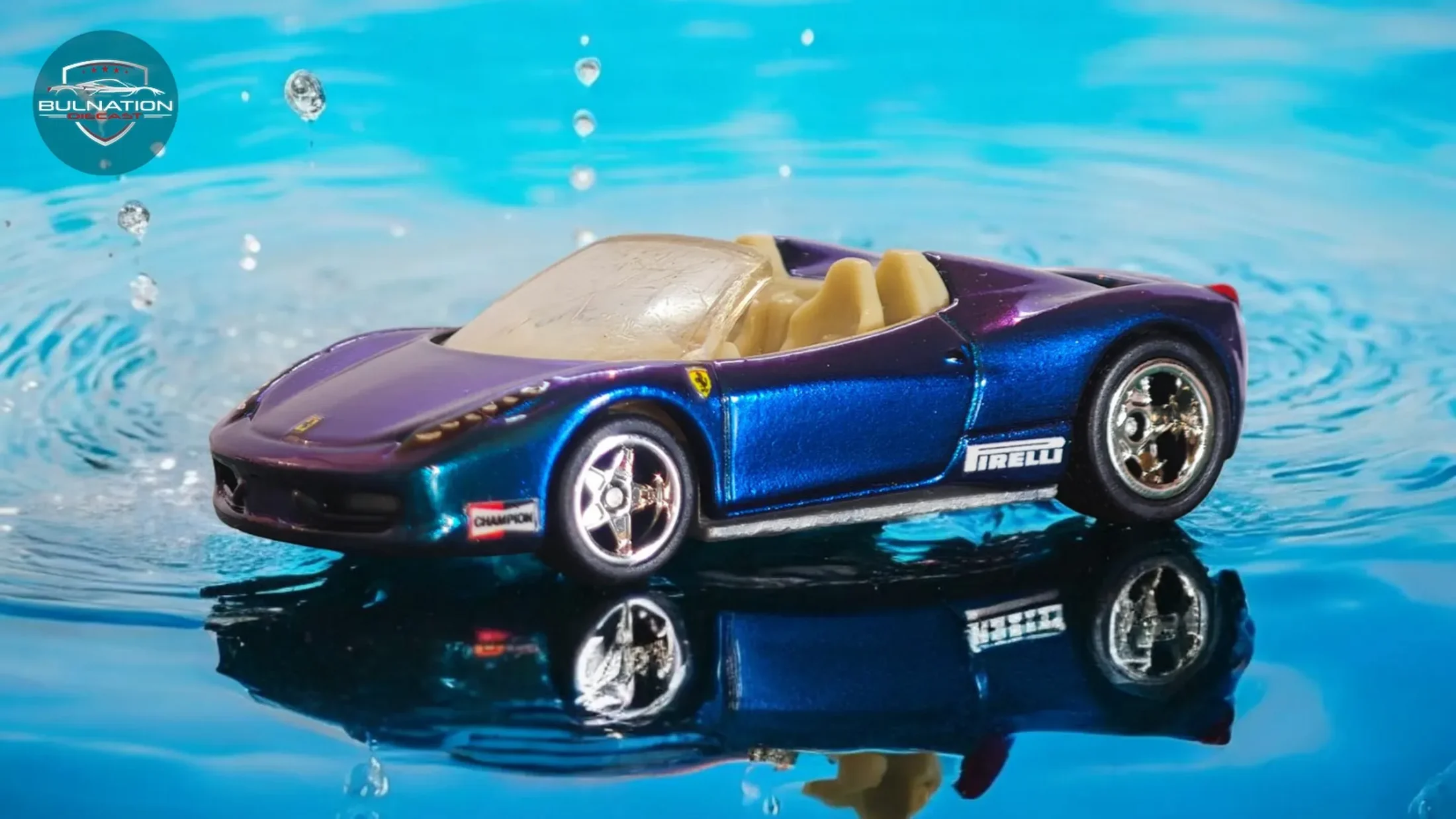 Ferrari 458 Spider - Midnight Purple — 4