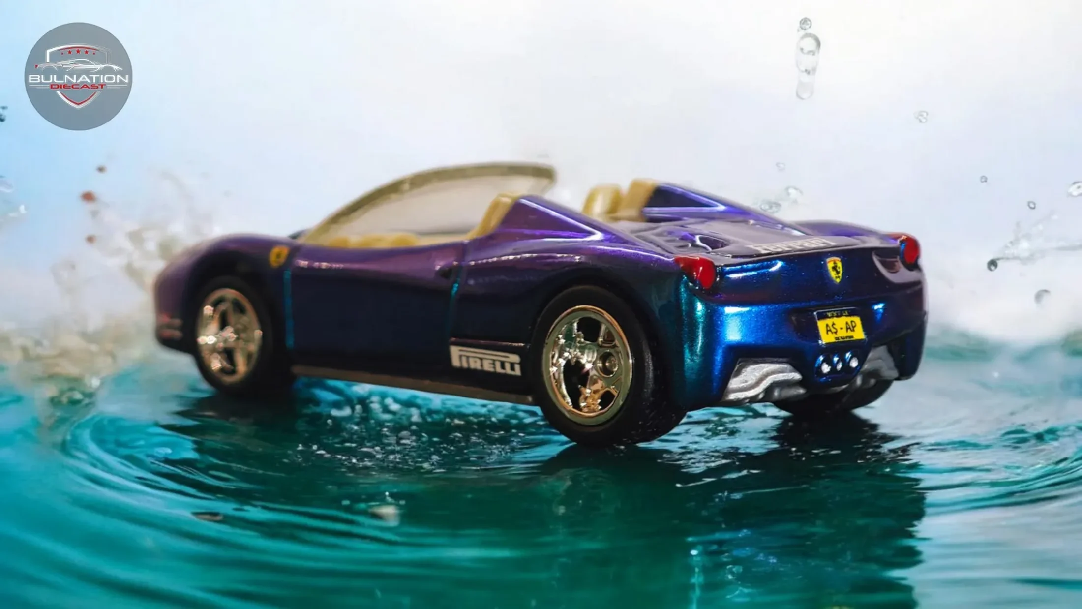 Ferrari 458 Spider - Midnight Purple — 5