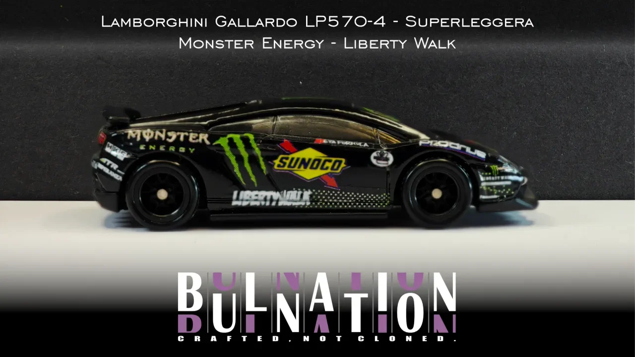 Lamborghini Gallardo LP570-4 - Superleggera - Monster Energy - Liberty Walk