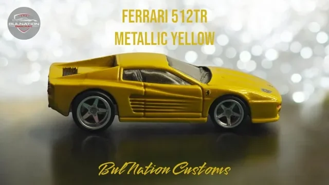 Ferrari 512TR - Metallic Yellow — 1