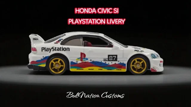 Honda Civic SI - Playstation Livery