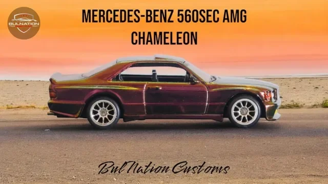 Mercedes-Benz 560SEC AMG - Chameleon