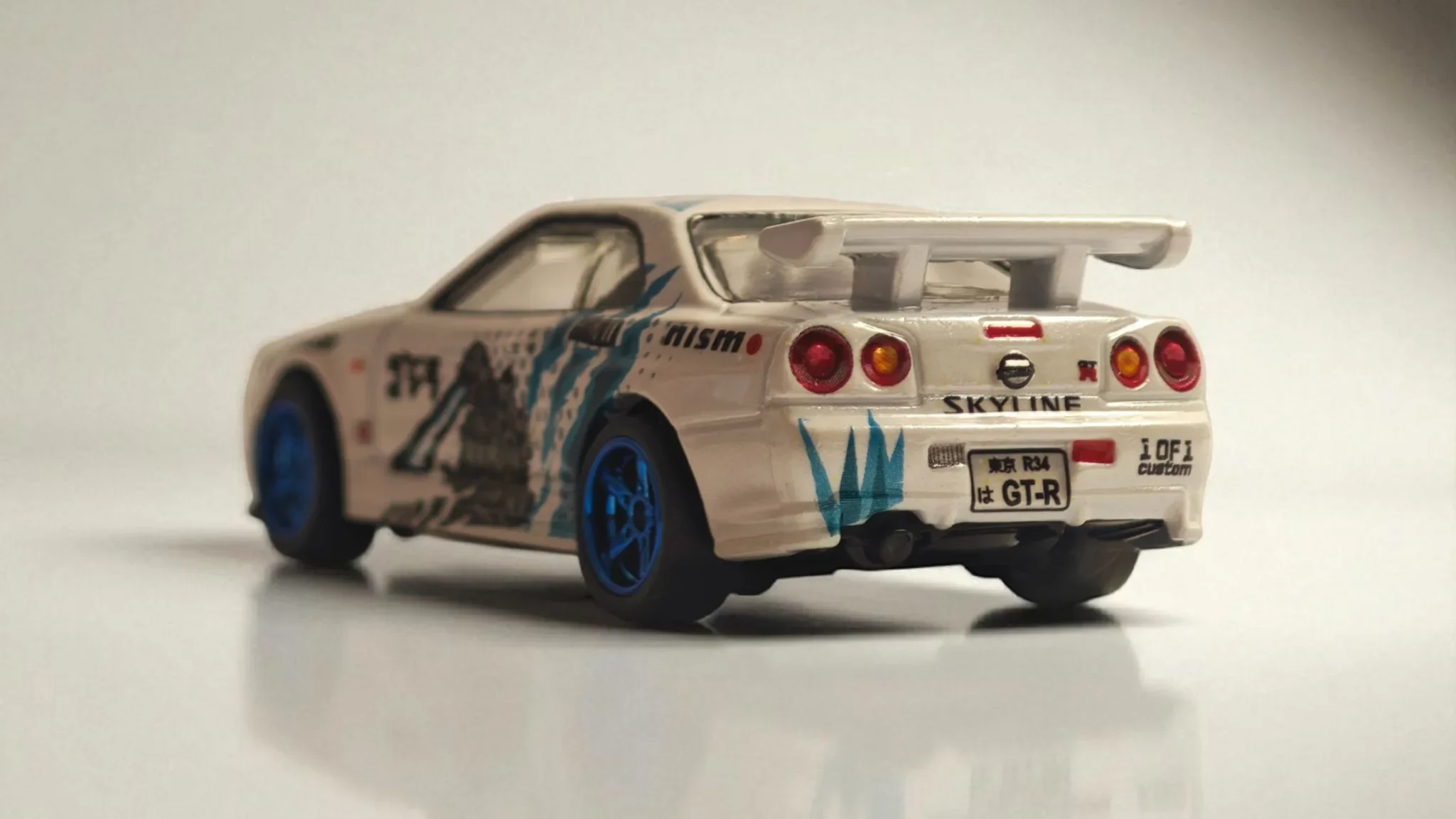 Nissan Skyline GT-R R-34 - Godzilla (Blue Edition) — 5
