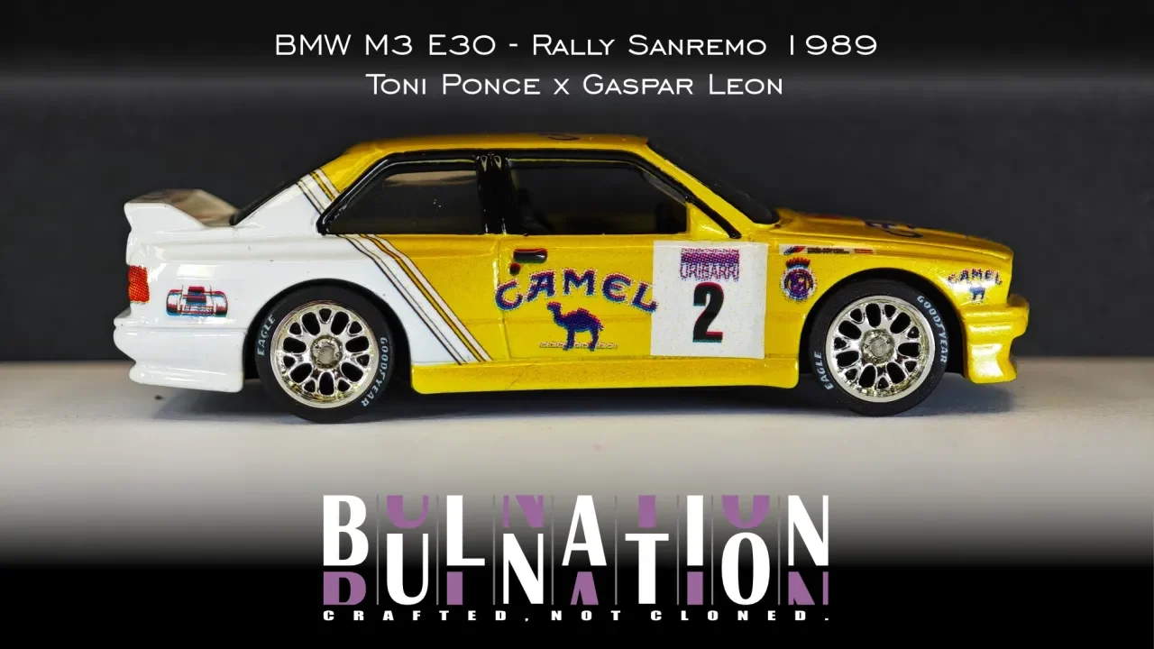 BMW M3 E30 - Rally Sanremo 1989 Toni Ponce x Gaspar Leon