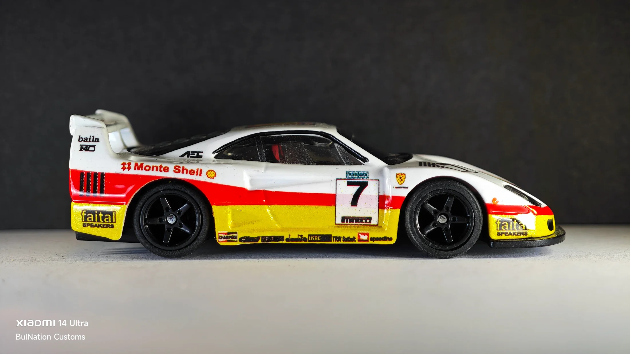 Ferrari F40 Competizione - BPR Global GT Series 1995 Jean-Denis Deletraz x Gianfranco Brancatelli - Monte Shell — 2