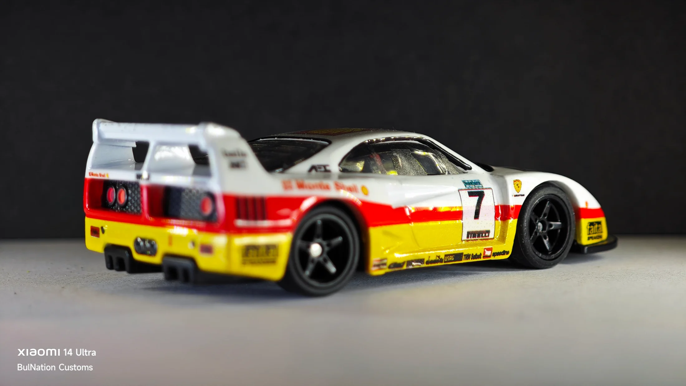 Ferrari F40 Competizione - BPR Global GT Series 1995 Jean-Denis Deletraz x Gianfranco Brancatelli - Monte Shell — 7