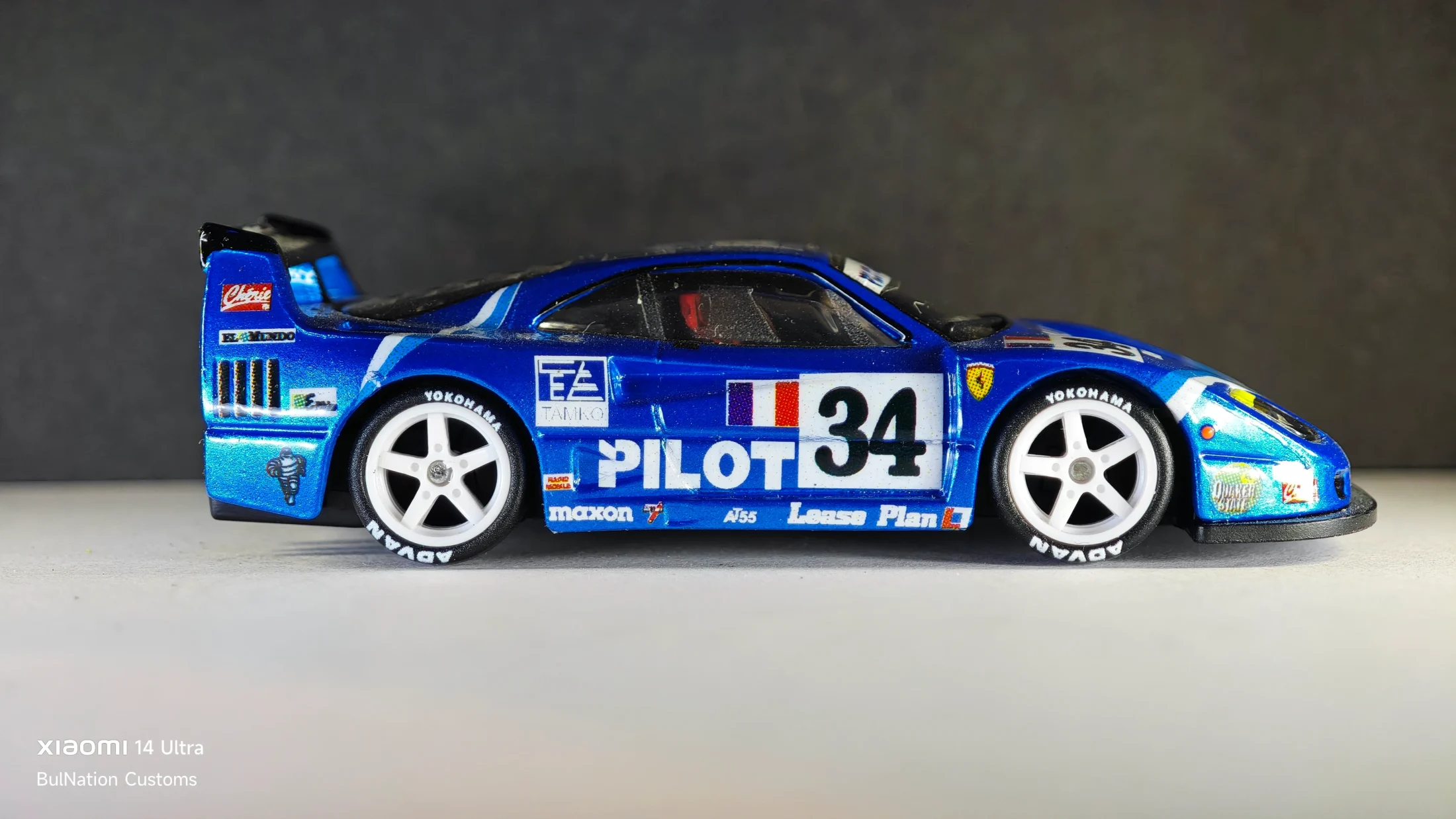 Ferrari F40 Competizione- Le Mans 1995 Olivier Thevenin x Carlos Palau - Pilot Aldix Racing — 2