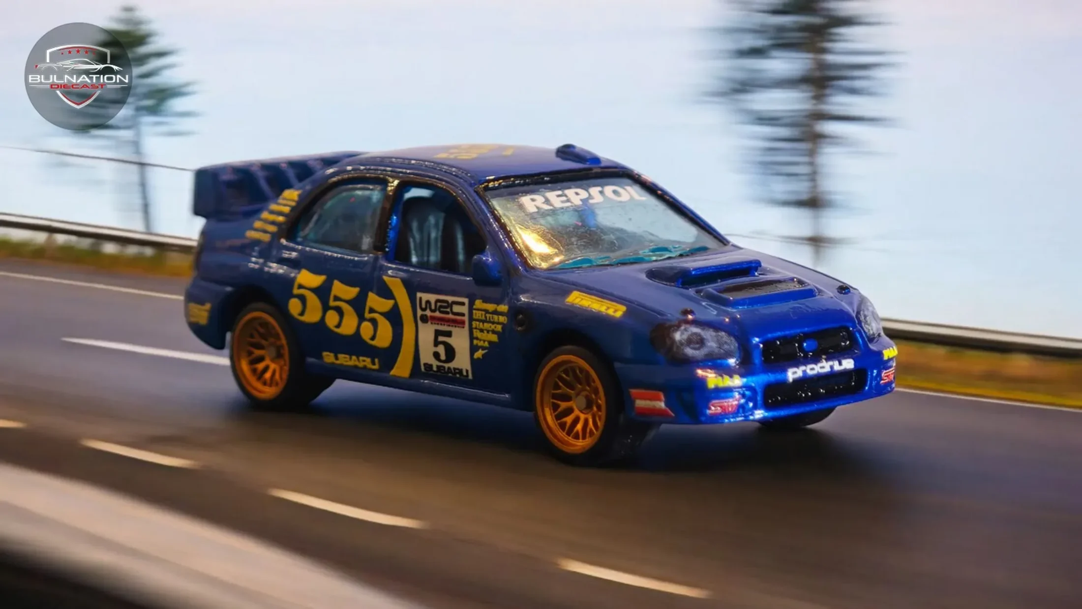 Subaru Impreza WRC - Rally 555 Livery — 2