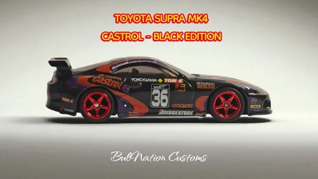 Toyota Supra MK4 - Castrol Racing - Black Edition