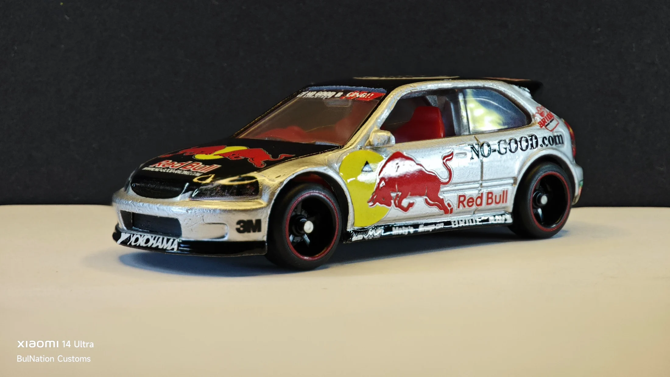 Honda Civic Type-R (Ek9) - Red Bull - Silver Fury - No Good Racing — 5