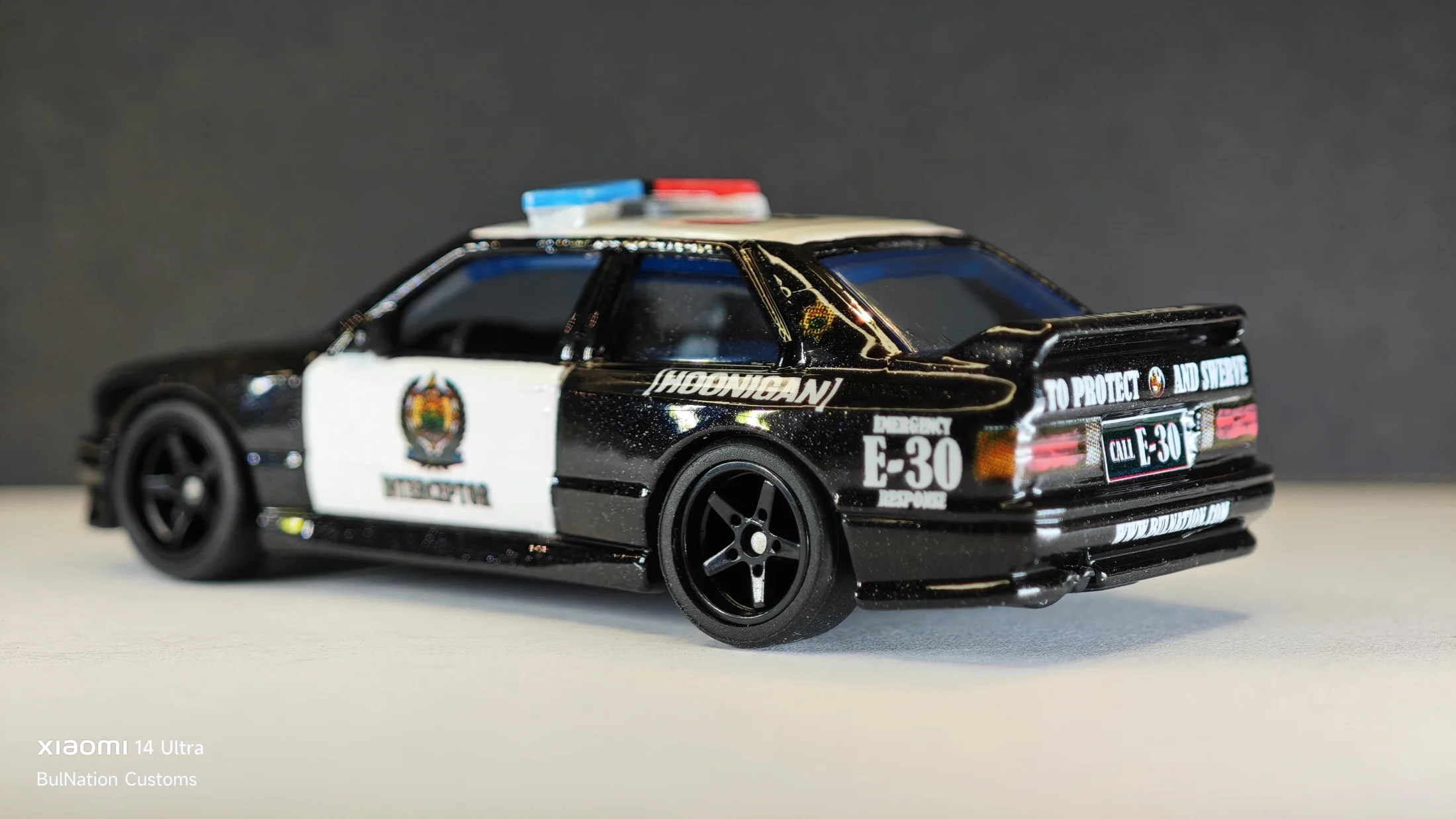 BMW M3 E30 - Interceptor - Final Warning - Black Unit — 5