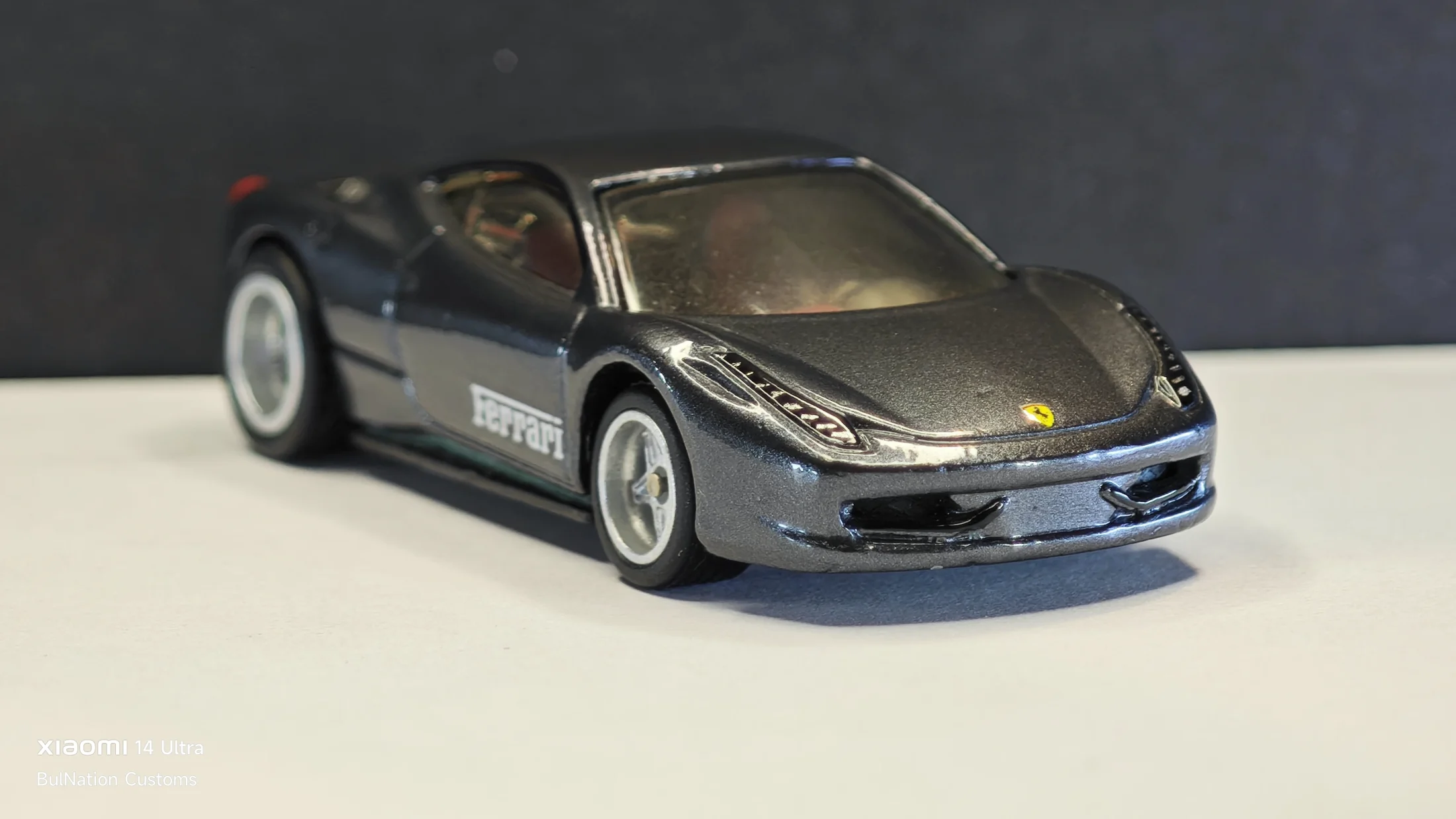 Ferrari 458 Italia – Grigio Phantom - Italian Ghost – Silver Precision — 3