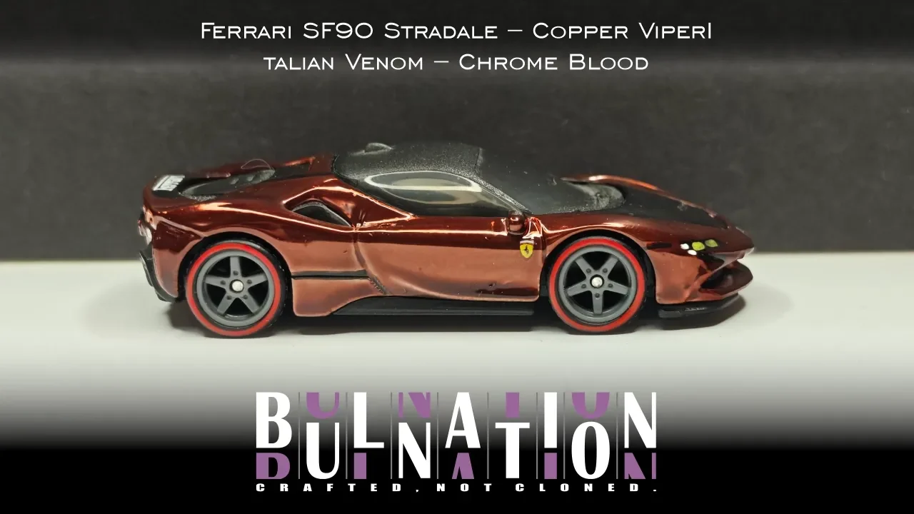 Ferrari SF90 Stradale – Copper Viper - Italian Venom – Chrome Blood