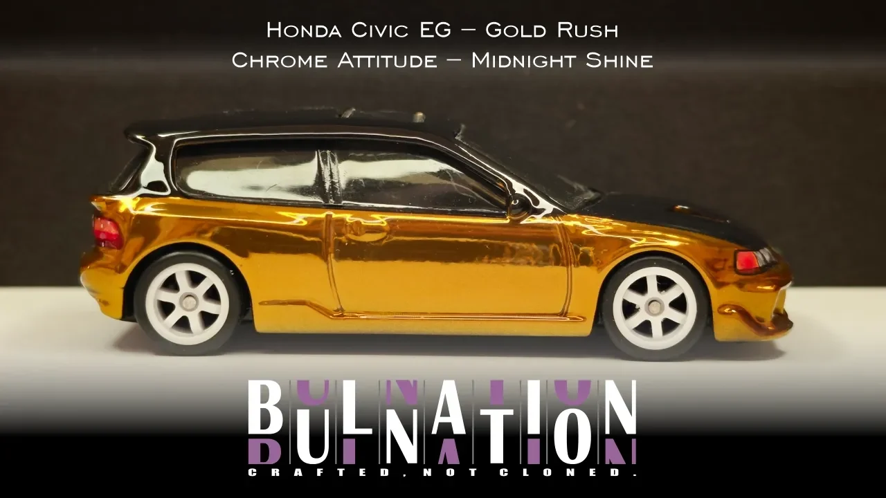 Honda Civic EG – Gold Rush - Chrome Attitude – Midnight Shine — 1