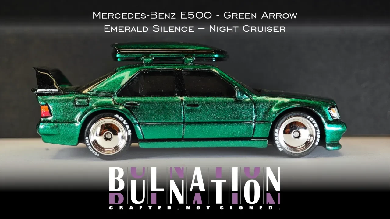 Mercedes-Benz E500 - Green Arrow - Emerald Silence - Night Cruiser