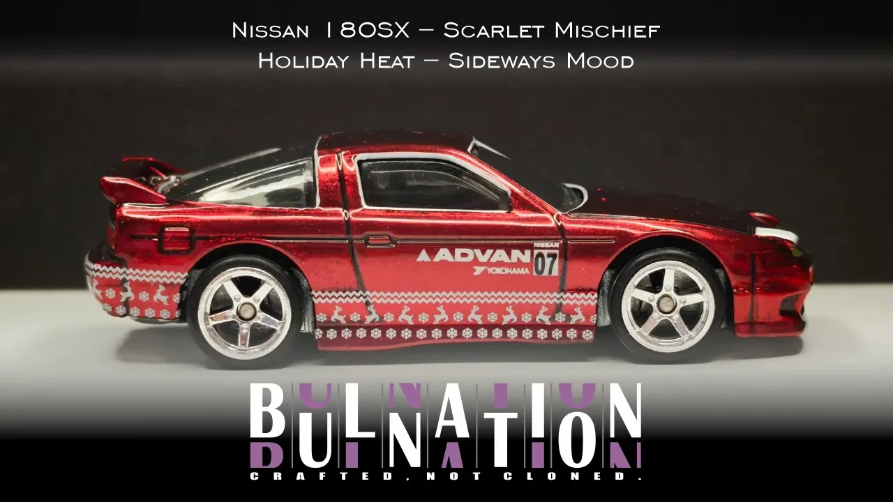 Nissan 180SX - Scarlet Mischeif - Holiday Heat - Sideways Mood — 1