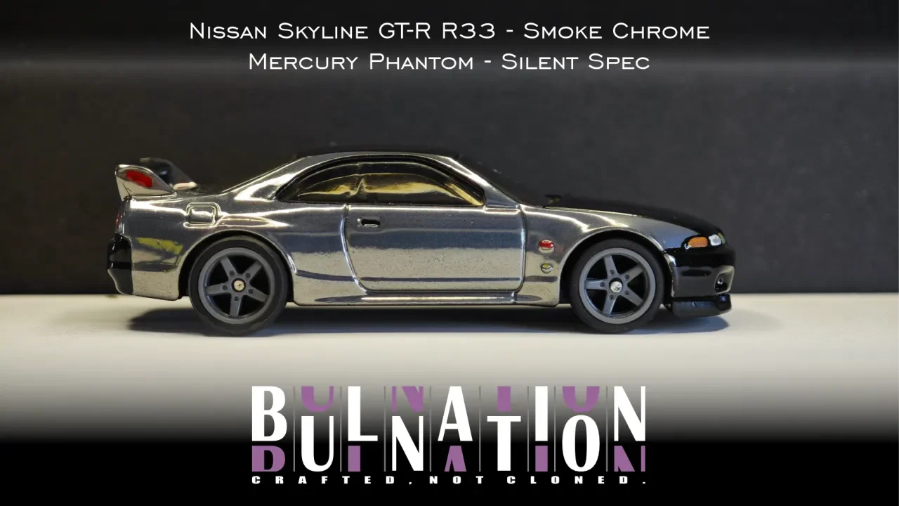 Nissan Skyline GT-R R33 - Smoke Chrome - Mercury Phantom - Silent Xpec
