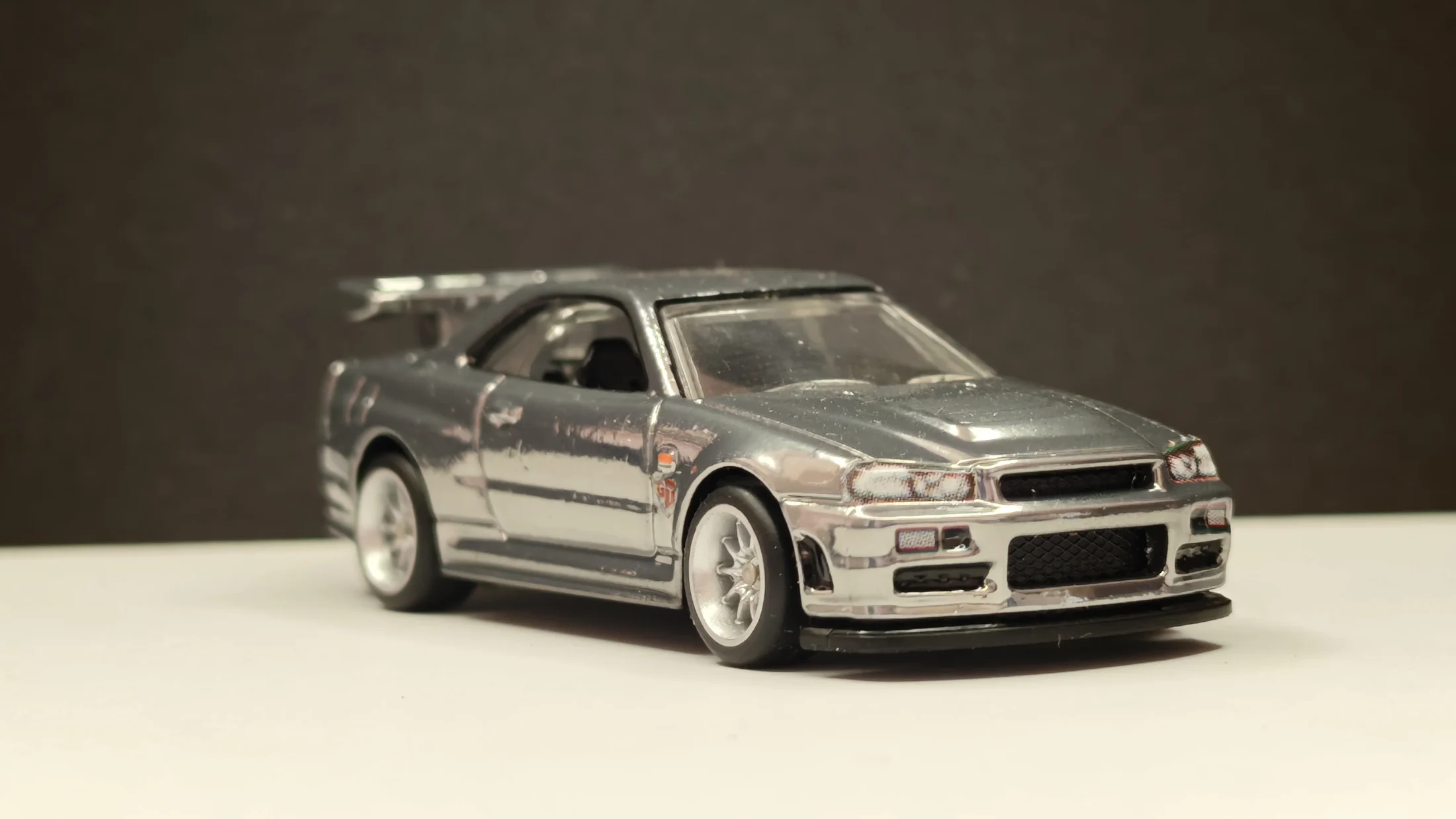 Nissan Skyline GT-R R34 – Chrome Phantom - Liquid Metal – Silent Velocity — 3