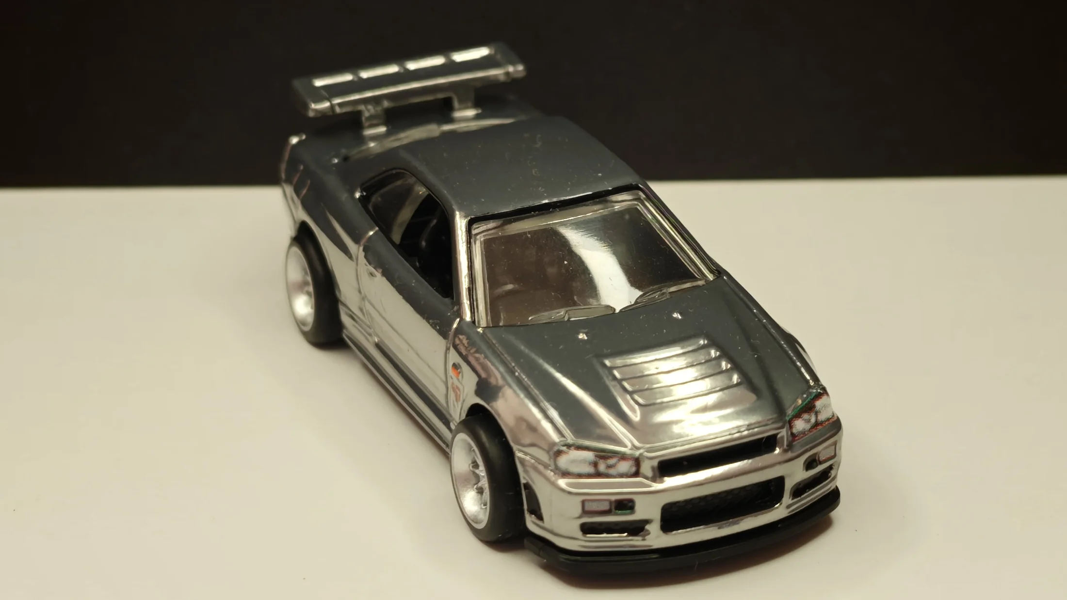 Nissan Skyline GT-R R34 – Chrome Phantom - Liquid Metal – Silent Velocity — 9