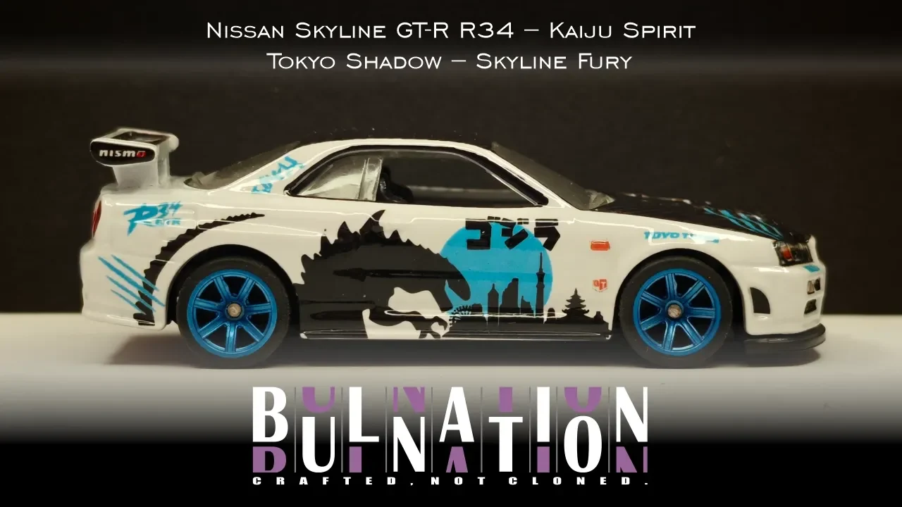 Nissan Skyline GT-R R34 – Kaiju Spirit - Tokyo Shadow – Skyline Fury