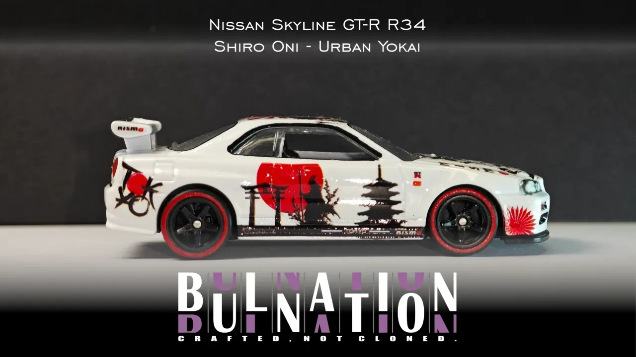 Nissan Skyline GT-R R34 - Nissan Skyline GT-R R34 Shiro Oni - Urban Yokai — 1