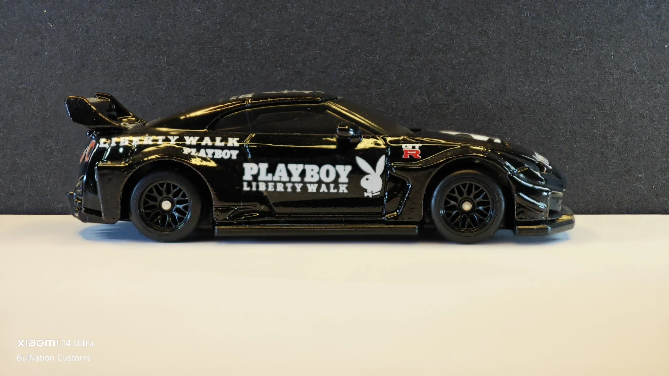 Nissan Skyline GT-R R35 LBWK - Playboy - Black Shadow — 2