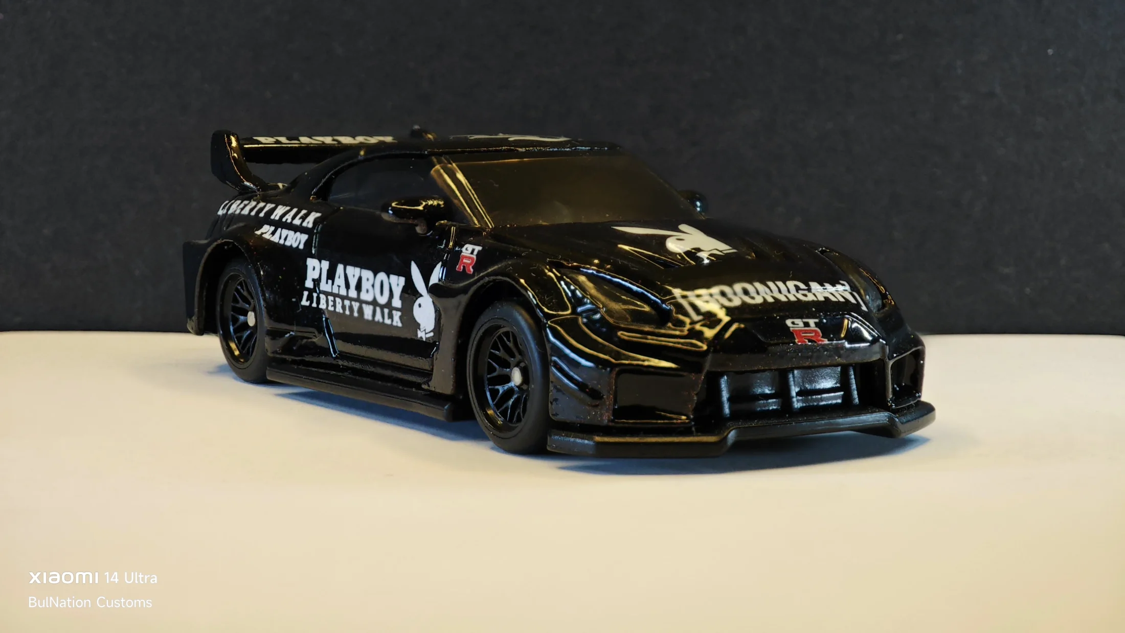 Nissan Skyline GT-R R35 LBWK - Playboy - Black Shadow — 3