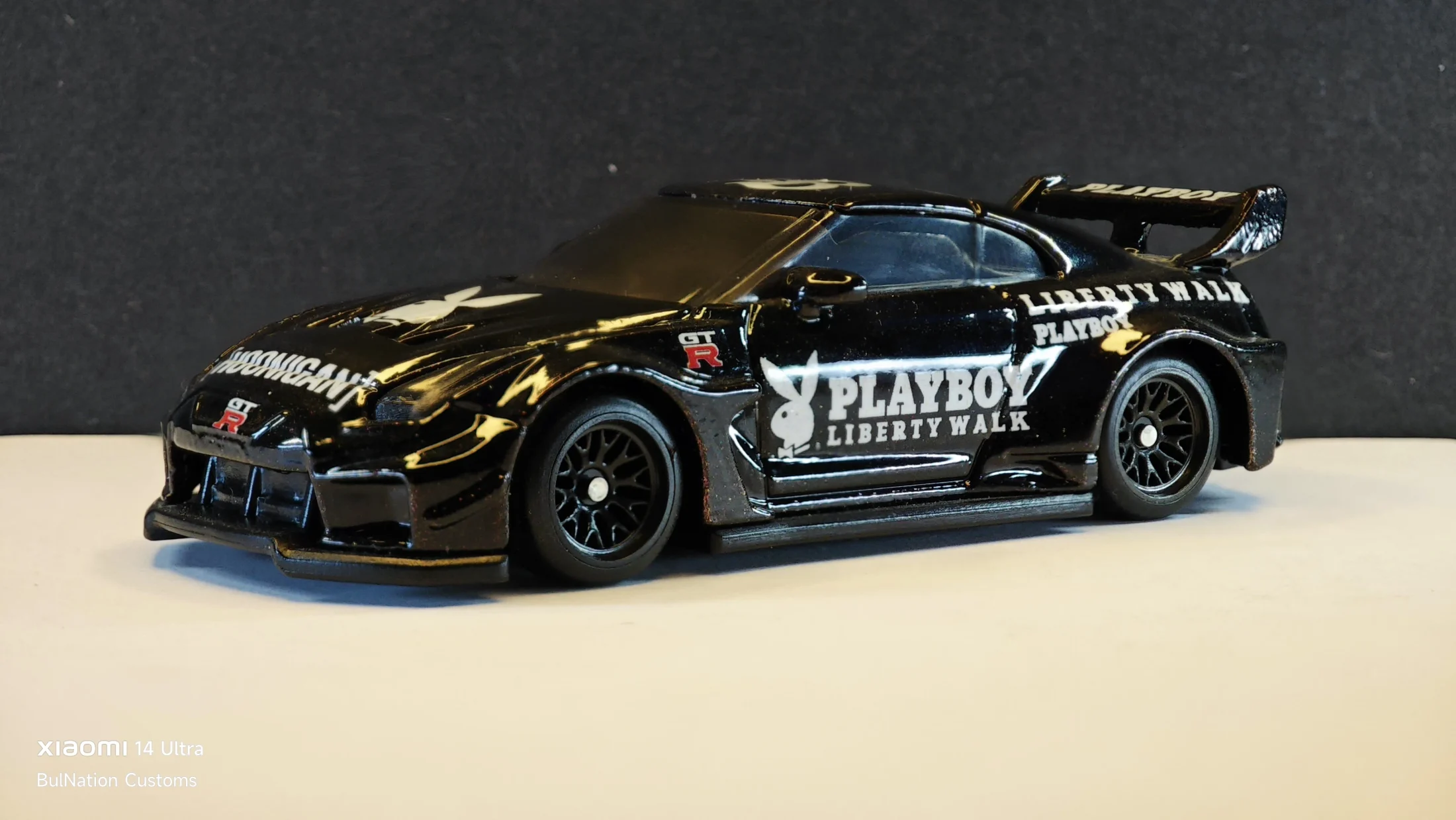 Nissan Skyline GT-R R35 LBWK - Playboy - Black Shadow — 5