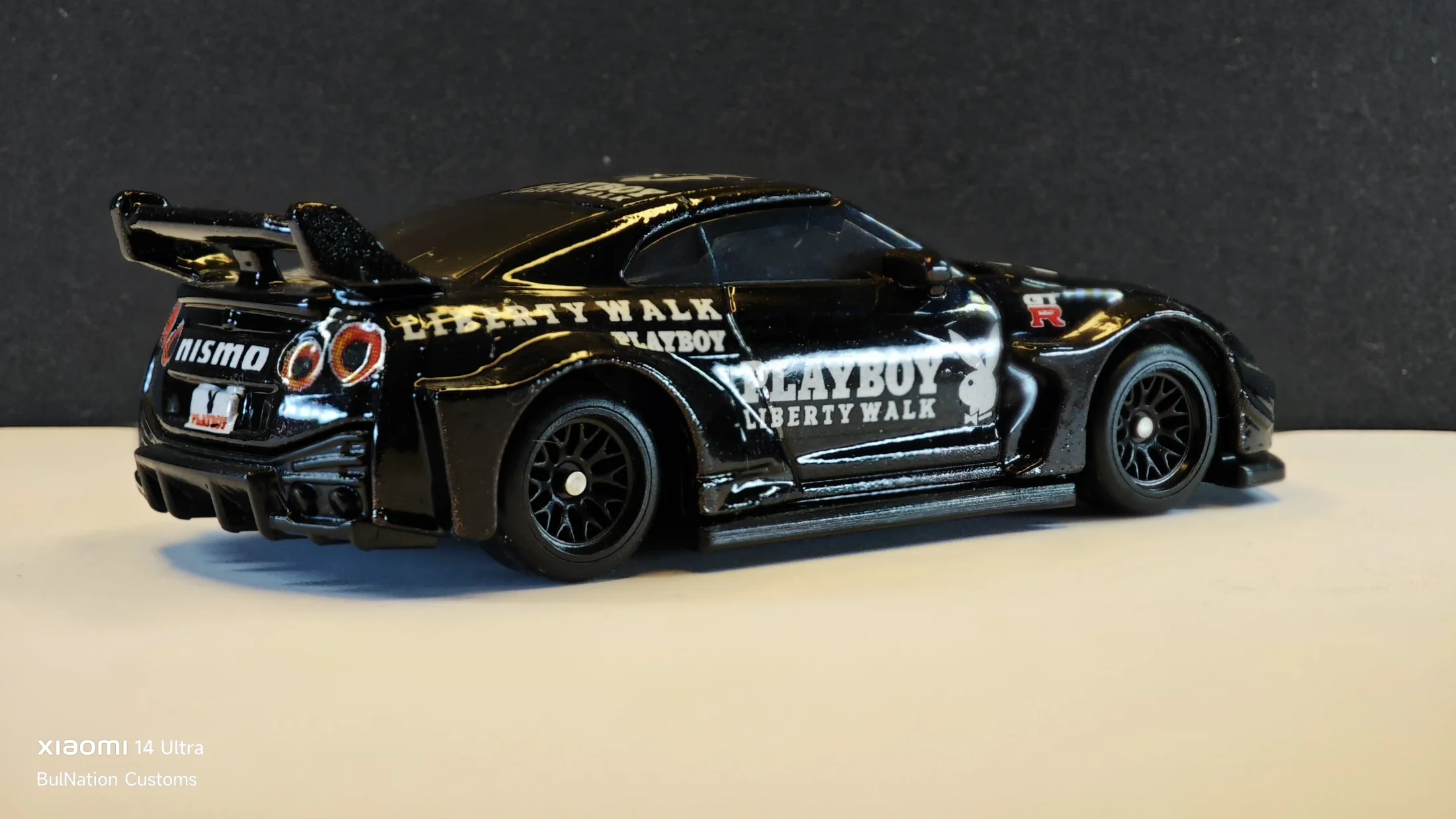 Nissan Skyline GT-R R35 LBWK - Playboy - Black Shadow — 8