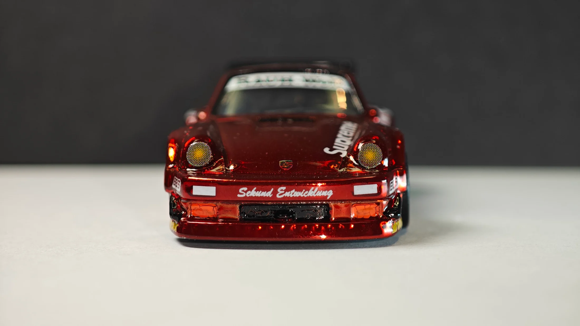 RWB Porsche 930 - Supreme Chrome Prayer - Scarlet Crown — 4