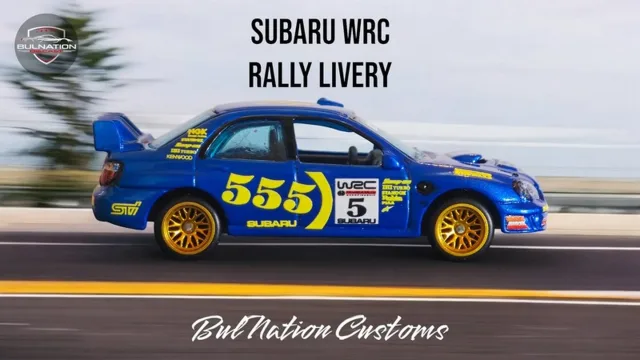 Subaru Impreza Wrc Rally 555 Livery